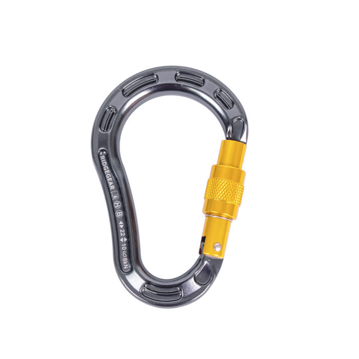 RGK7 26mm Aluminium Screwgate HMS/Belay Karabiner