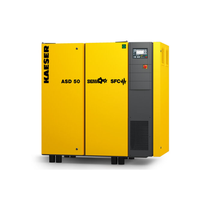 Mid-sized rotary screw compressors
